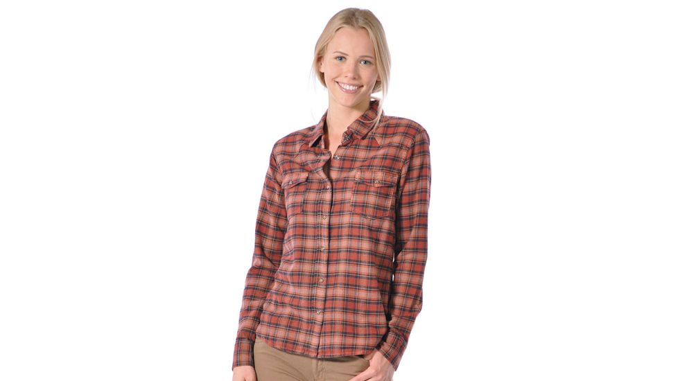 Gramicci Montana Vintage Flannel Button Down - Women's-Rocky Brown-Small