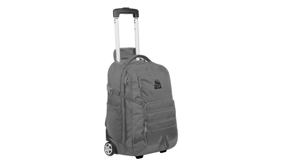 Granite Gear Haulsted Wheeled Backpack, Flint, 1000033-0002