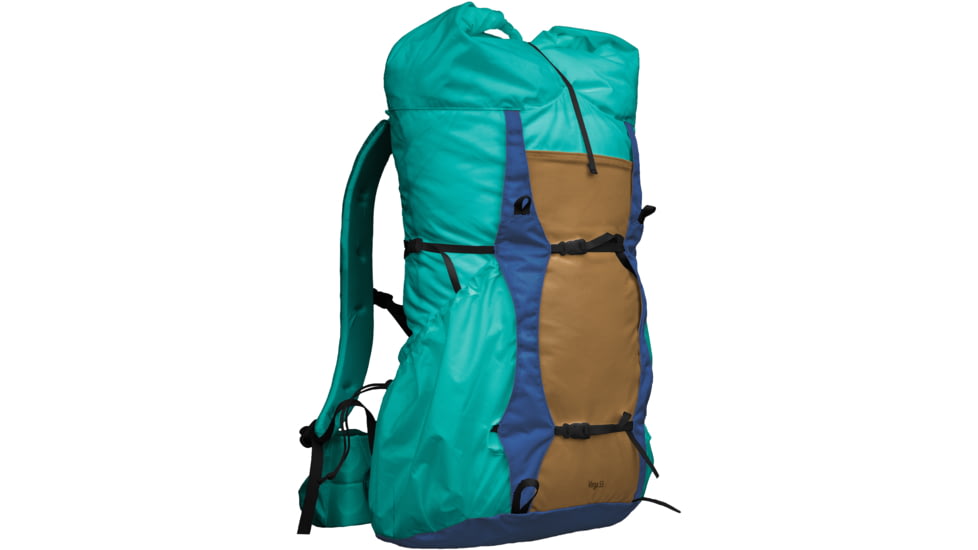 Granite Gear Virga3 Backpack, Short, Roller Teal/Purblue, 55L, 50022-4034
