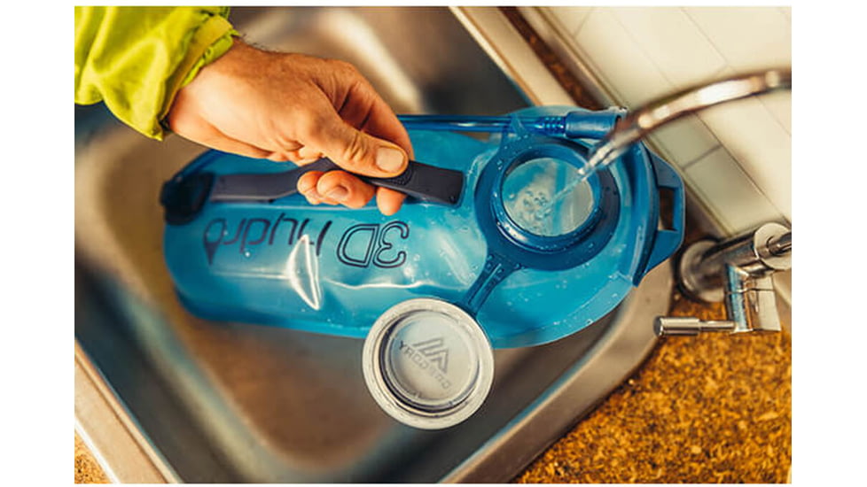 Gregory 3D QuickDry Hydro Reservoir, 3 Liters, Optic Blue, One Size, 145287-5583