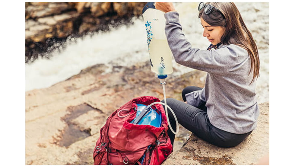 Gregory 3D QuickDry Hydro Trek, 3 Liters, Optic Blue, One Size, 145288-5583