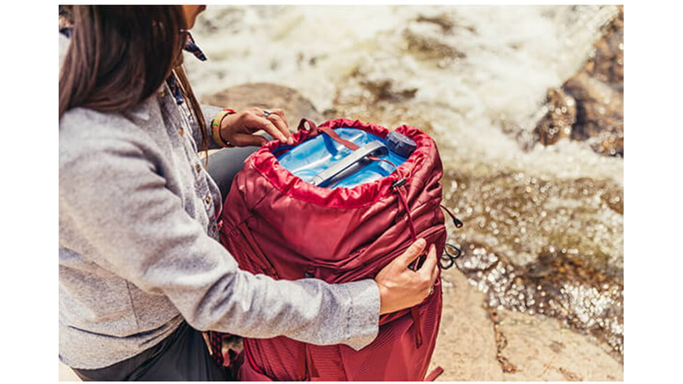 Gregory 3D QuickDry Hydro Trek, 3 Liters, Optic Blue, One Size, 145288-5583