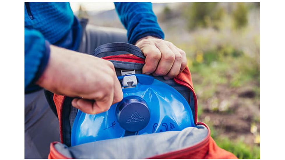 Gregory 3D QuickDry Hydro Trek, 3 Liters, Optic Blue, One Size, 145288-5583