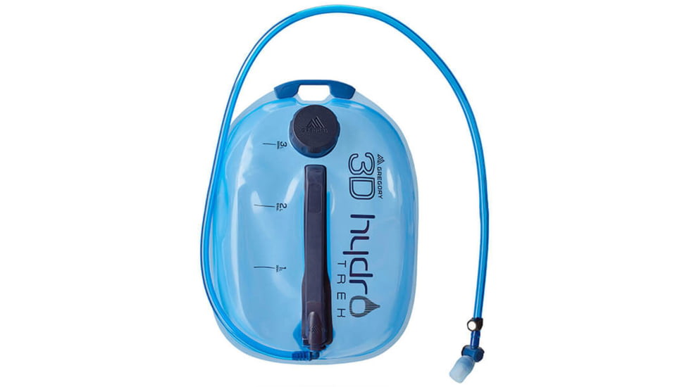 Gregory 3D QuickDry Hydro Trek, 3 Liters, Optic Blue, One Size, 145288-5583