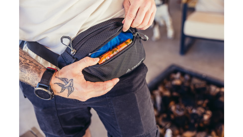 Gregory Nano 3L Waistpack Mini, Optic Black, One Size, 153063-9974