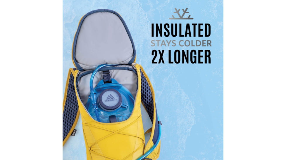 Gregory Pace 3L H2O Pack - Womens, Mineral Yellow, One Size, 143373-1561