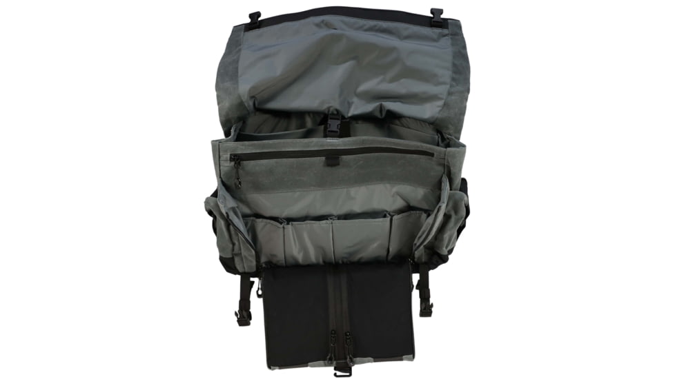 Grey Ghost Gear 2.0 Wanderer Messenger Bag, Charcoal, GTG5906-GRY
