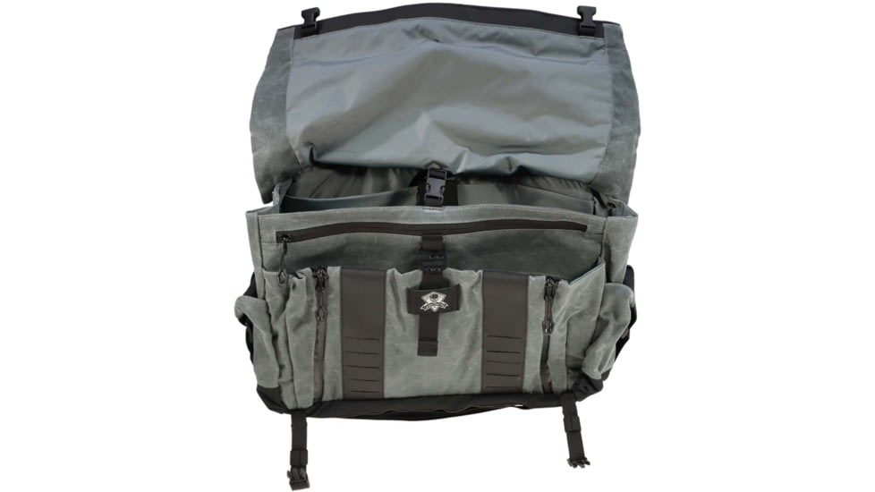 Grey Ghost Gear 2.0 Wanderer Messenger Bag, Charcoal, GTG5906-GRY