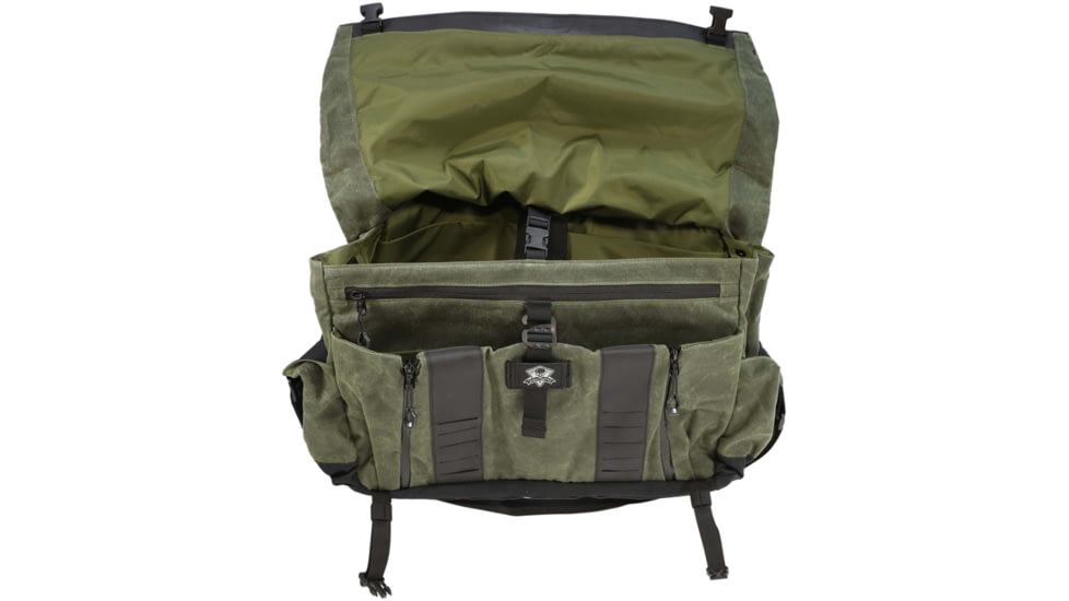 Grey Ghost Gear 2.0 Wanderer Messenger Bag, Olive Drab, GTG5906-OD