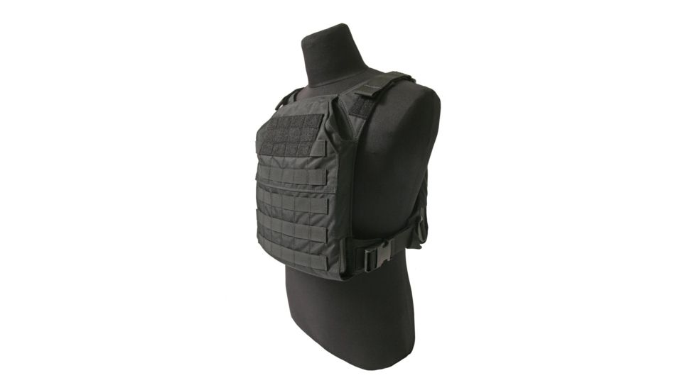 Grey Ghost Gear Minimalist Plate Carrier, Black, 0007-2