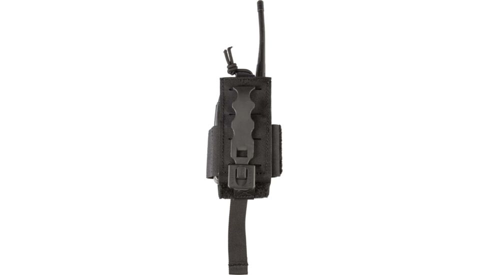Grey Ghost Gear Radio Pouch Small, Laminate, Black, GTG0381-2