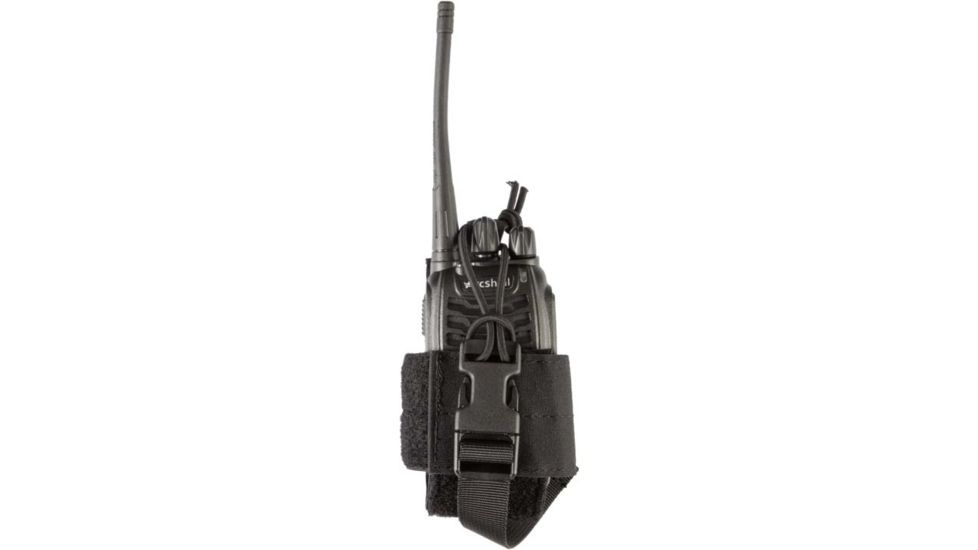 Grey Ghost Gear Radio Pouch, Laminate, Black, Small, GTG0381-2