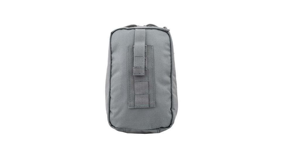 Grey Ghost Gear Small Medical Pouch, MALICE Clips for MOLLE/PALS, Wolf Gray 4003-28