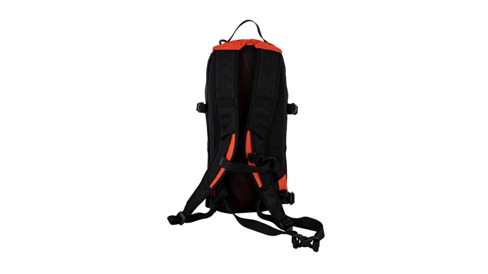Grey Ghost Gear TQ Hydration Pack, Black Diamond/Orange Heather 6006-2D-45H