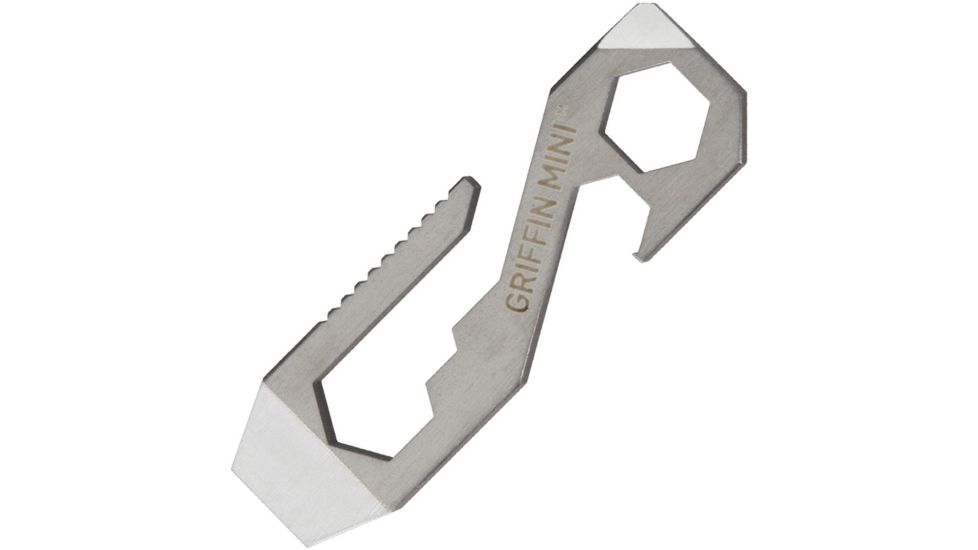 Griffin Pocket Tool GPT Mini Pocket Tool Titanium Fixed Blade Knife, Handle GPTMTI