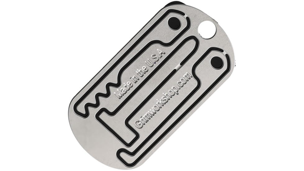 Grim Workshop Lock Pick Dog Tag Tool