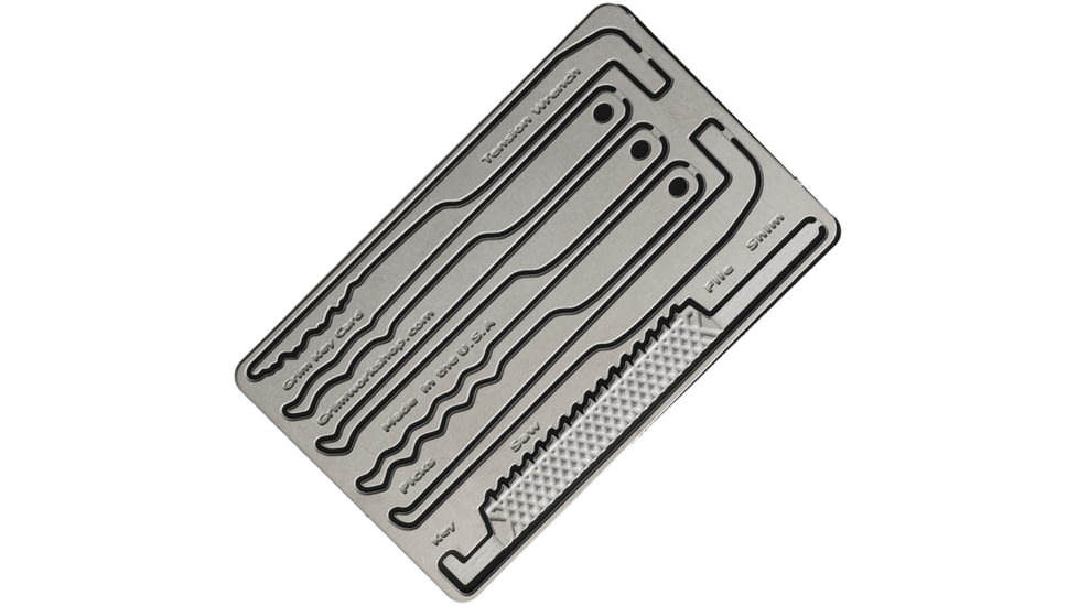 Grim Workshop Lock Picking and Escape Card