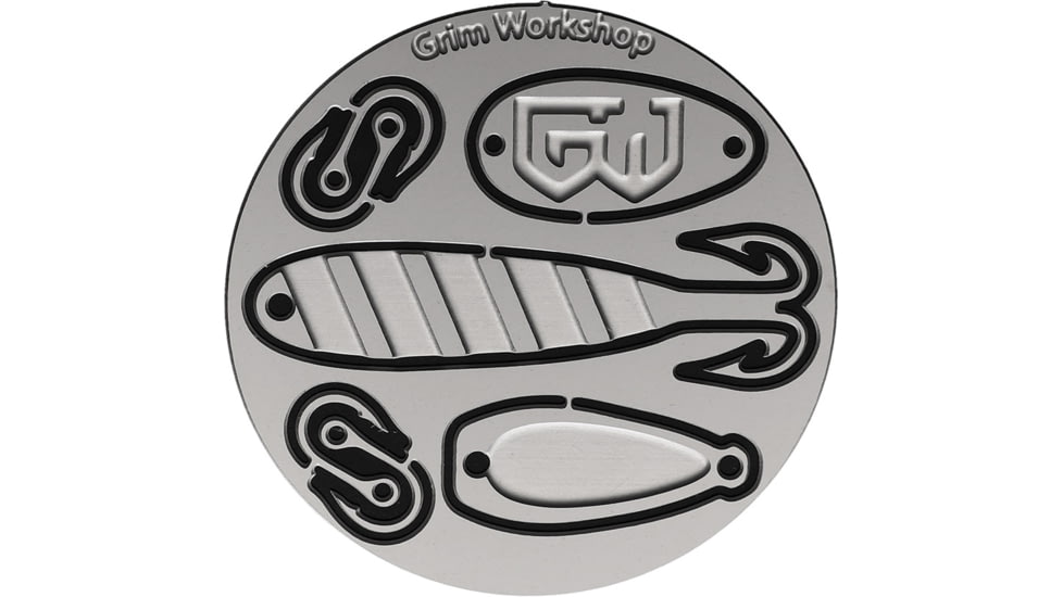 Grim Workshop Roundabout Hook &amp; Lure, Stainless Construction, GWRNDHOLU