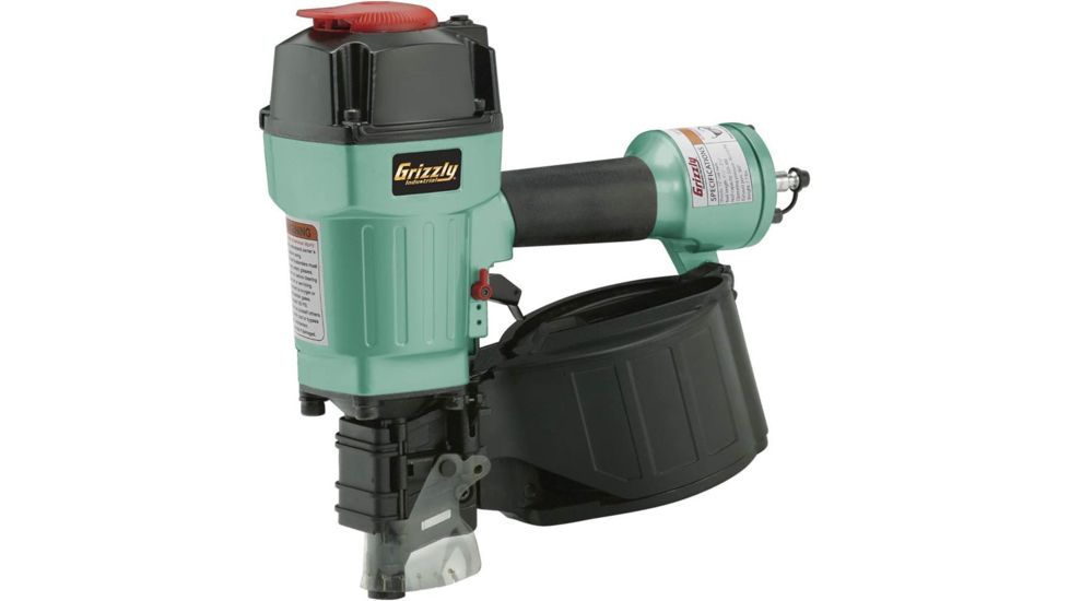 Grizzly Industrial 1-3/4in.-2-3/4in. Coil Nailer H8231