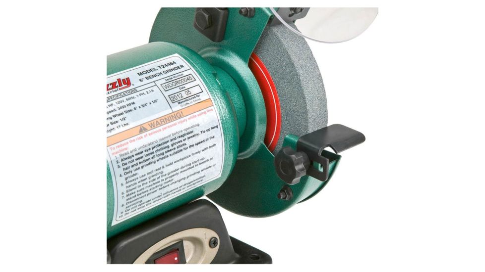 Grizzly Industrial 1/3 HP 6in. Bench Grinder T24464