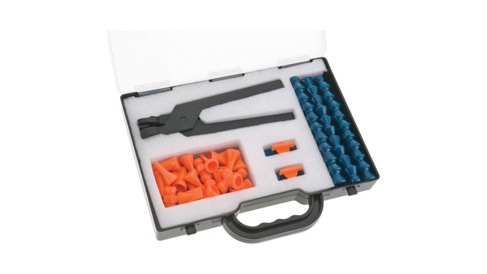 Grizzly Industrial 1/4in. Adjustable Coolant Hose Set with Pliers T25180