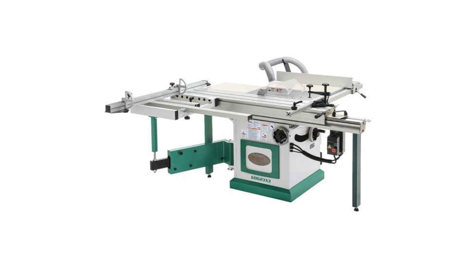 Grizzly Industrial 10in. Extreme-Series Sliding Table Saw - 7-1/2 HP 3-Phase G0623X3