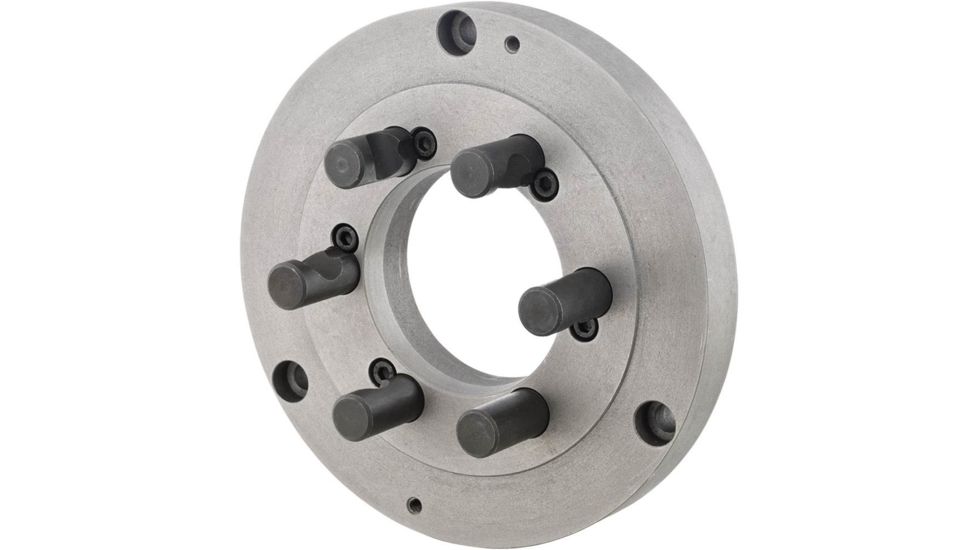 Grizzly Industrial 10in. Pre-Machined Back Plate D1-6 T25224