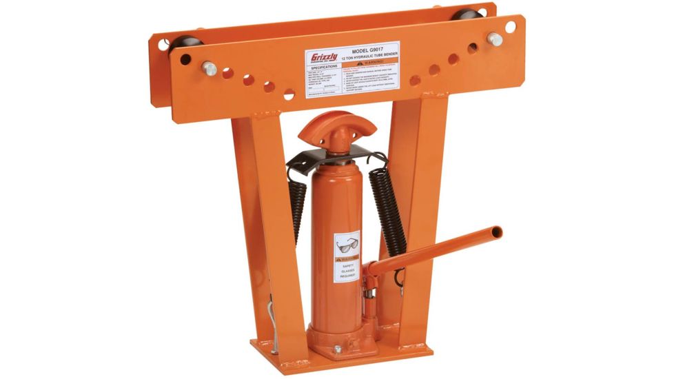 Grizzly Industrial 12 Ton Hydraulic Tube Bender G9017