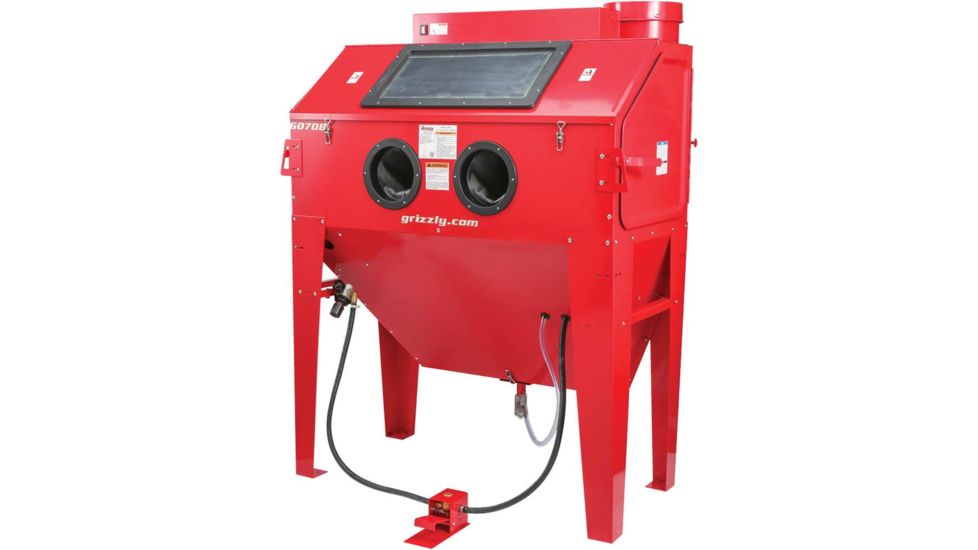 Grizzly Industrial 24 inch x 48 inch Blast Cabinet G0708
