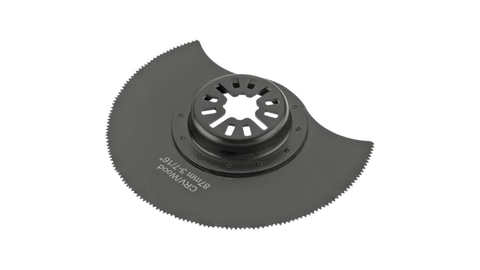 Grizzly Industrial 3-7/16in. CRV Radial Saw Blade for Oscillating Multi-Tools T25153