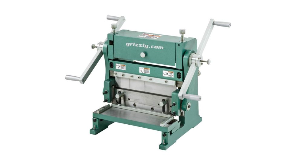 Grizzly Industrial 3-in-1 Sheet Metal Machine, 12in T26472Z