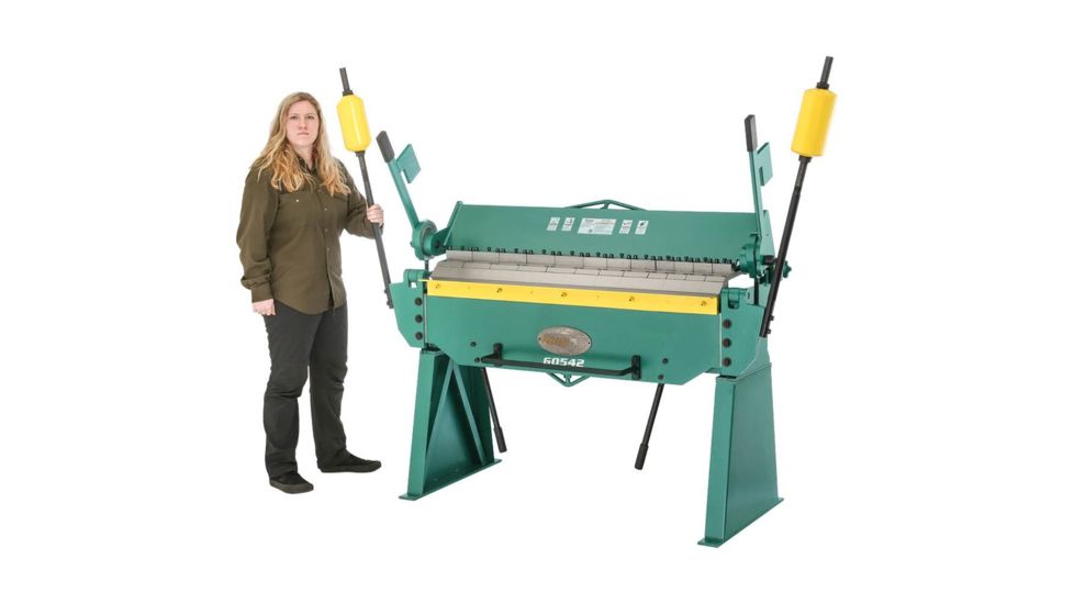 Grizzly Industrial 48in. Pan and Box Brake 12 Gauge G0542