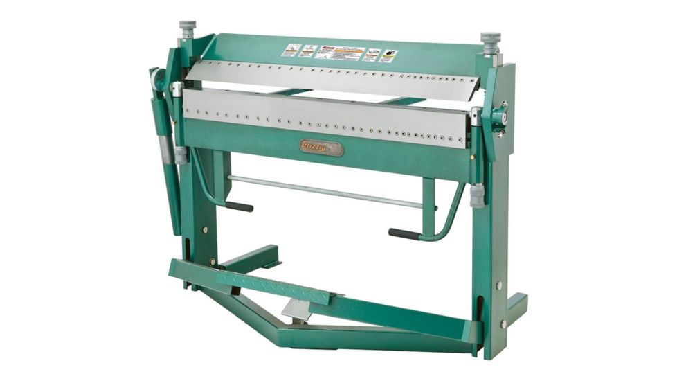 Grizzly Industrial 50in. Deluxe Pan and Box Brake T10718