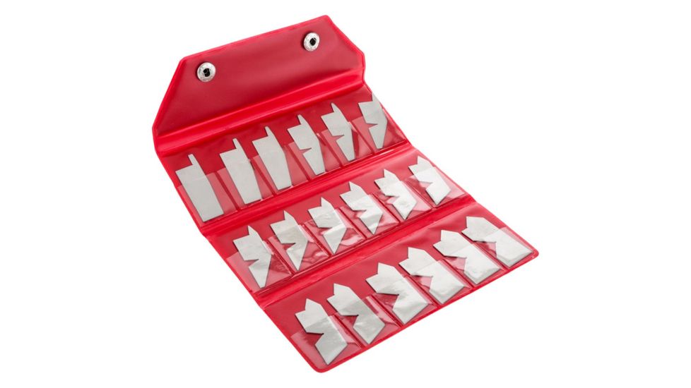 Grizzly Industrial Angle Gauge Set - 18 pc. G9800