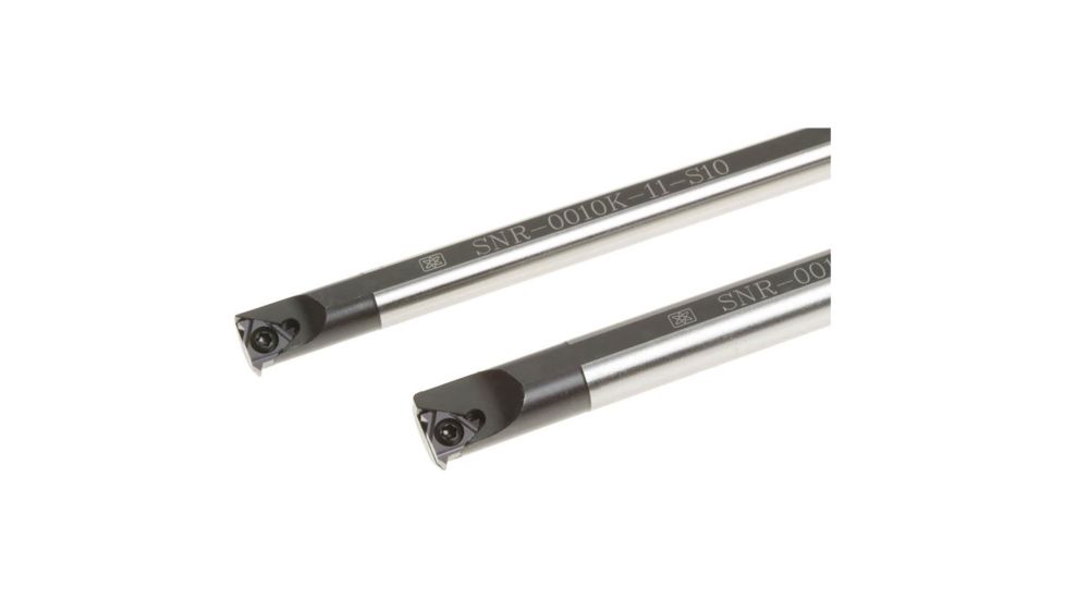 Grizzly Industrial Carbide Inserts 11 IR A 60 for Stainless, Aluminum, Cast-Iron, pk. of 10 H8352