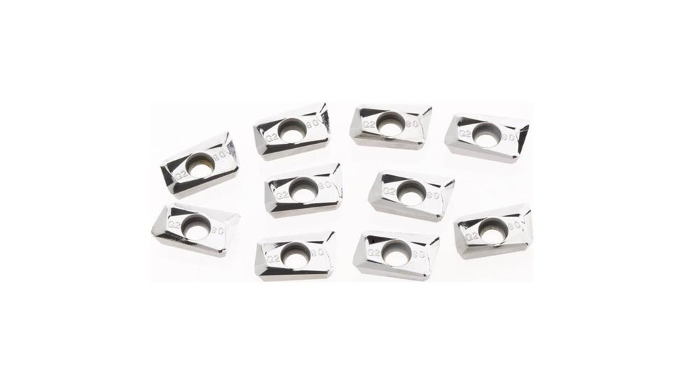 Grizzly Industrial Carbide Inserts APGT for Aluminum, pk. of 10 T10389
