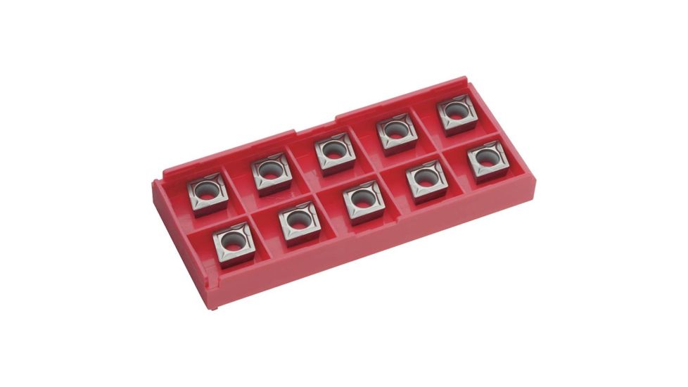 Grizzly Industrial Carbide Inserts CCMT for Cast-Iron, pk. of 10 T20671