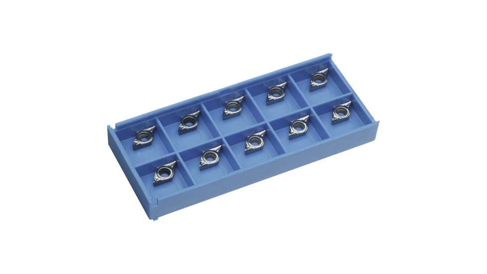 Grizzly Industrial Carbide Inserts DCGT for Aluminum, pk. of 10 H8336