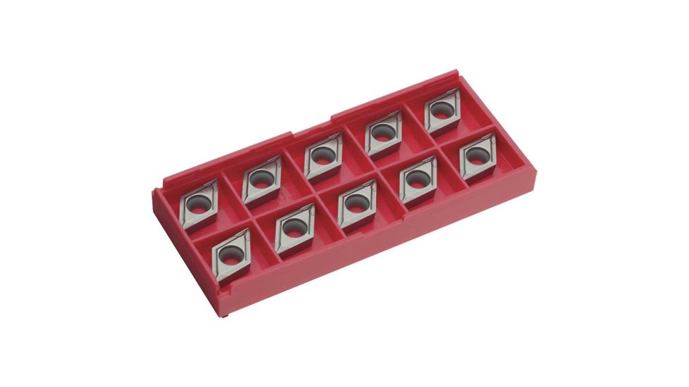 Grizzly Industrial Carbide Inserts DCMT for Cast-Iron, pk. of 10 H8340