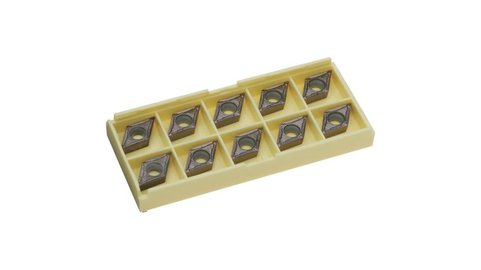 Grizzly Industrial Carbide Inserts DCMT for Stainless, pk. of 10 H8338