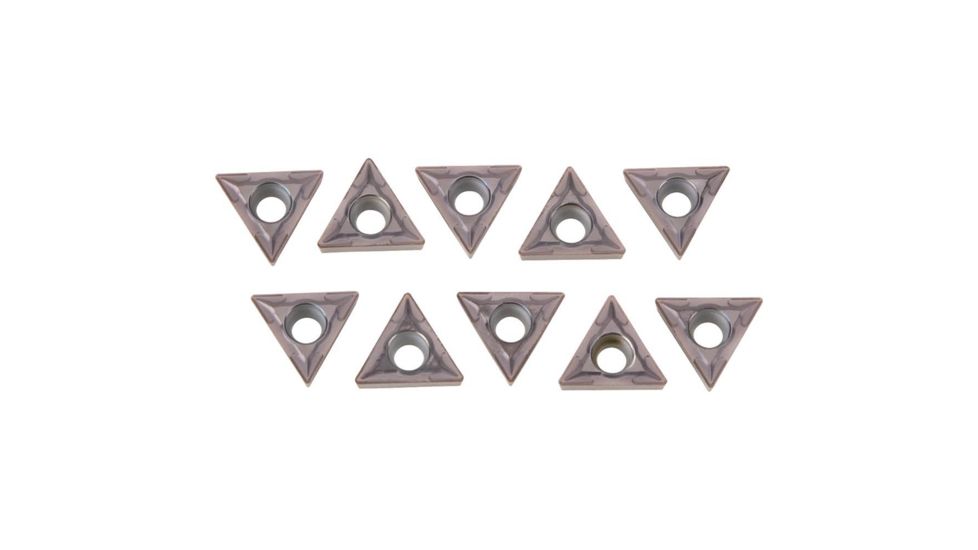Grizzly Industrial Carbide Inserts TCMT for  Steel, pk. of 10 T10381