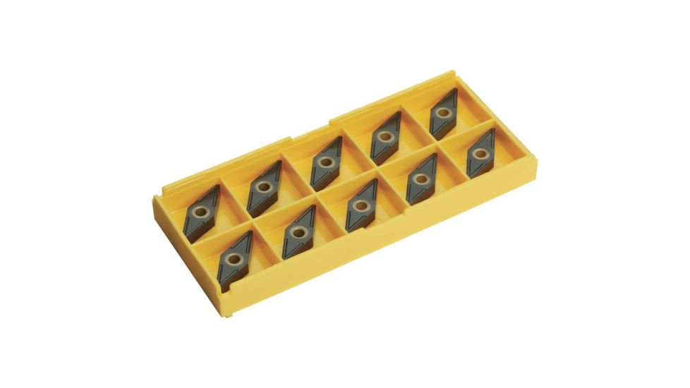 Grizzly Industrial Carbide Inserts VNMG for Aluminum, Cast-Iron, pk. of 10 H8348