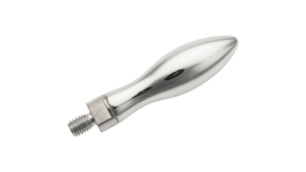 Grizzly Industrial Chromed Handle - 4in. x 3/8in.-16 H3205