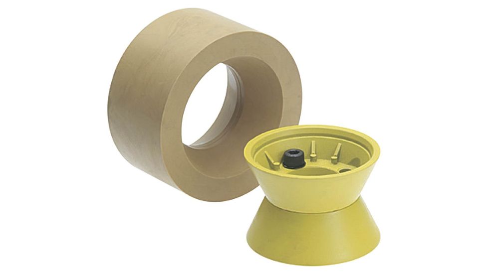 Grizzly Industrial Flange with Rubber Roller G1759