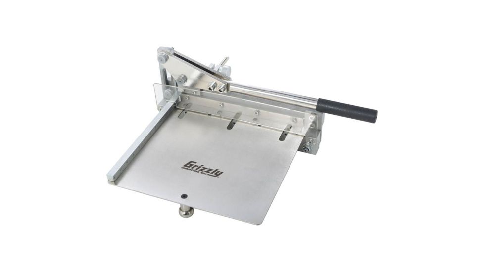 Grizzly Industrial Heavy-Duty Bench Shear, 12in T27140