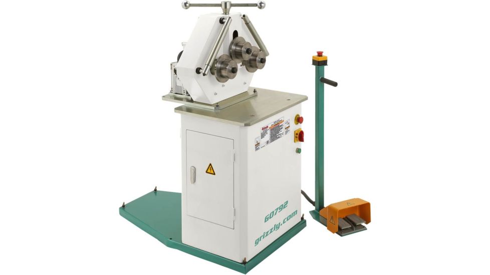 Grizzly Industrial Heavy-Duty Ring Roll Pipe Bender G0792