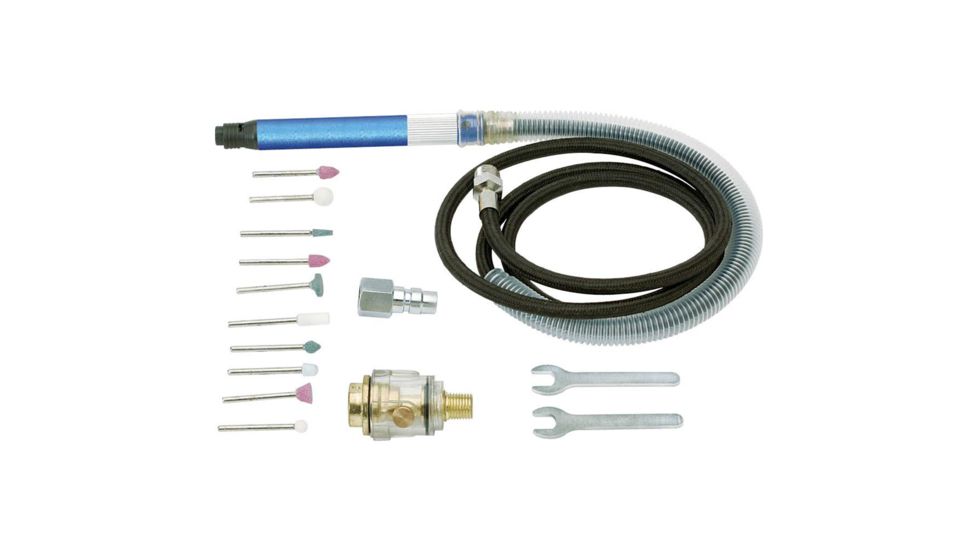 Grizzly Industrial Micro Air Grinder 17 pc. Kit H8212