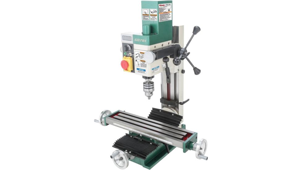 Grizzly Industrial Mill/Drill 4in. x 18in. 3/4 HP G0781