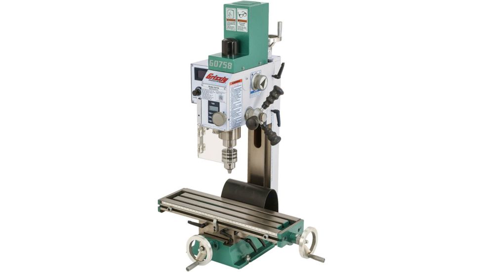 Grizzly Industrial Mill Drill G0758