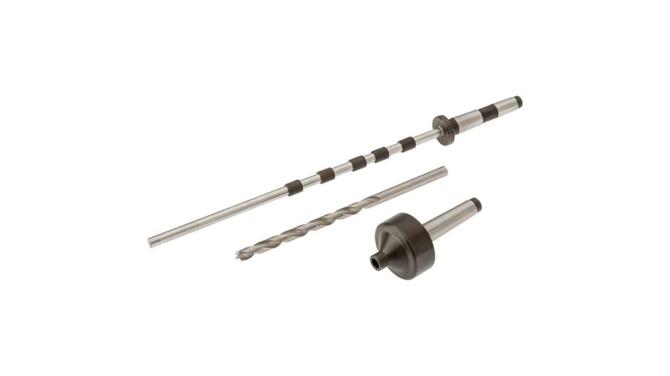 Grizzly Industrial MT1 Pen Mandrel Kit with 5 pc Bush, 7mm Brad Point Drill Bit and Saver T28073